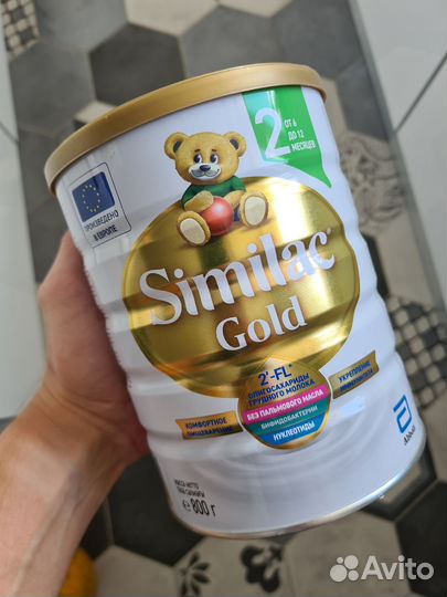 Смесь similac gold 2 800гр