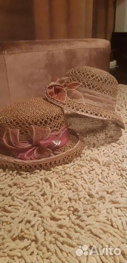 Соломенные шляпки