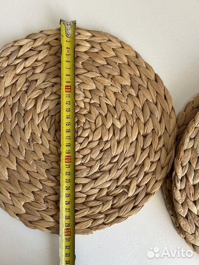 Салфетки сервировочные плетеные