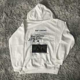 Худи Raf Simons white