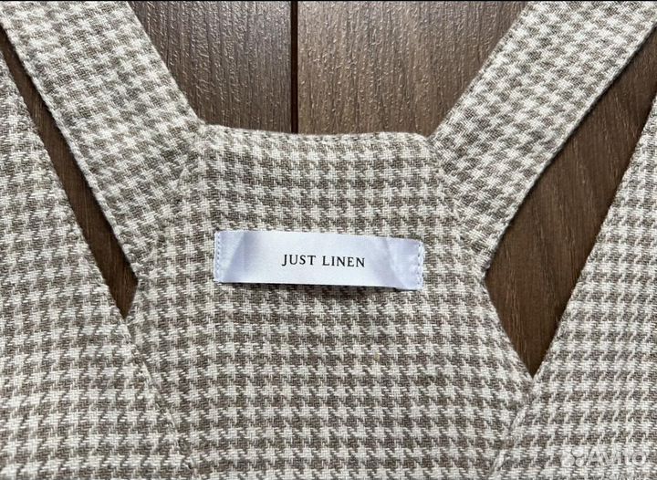 Льняной сарафан