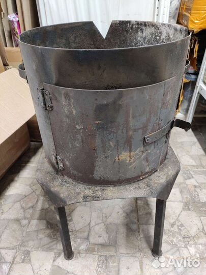 Печь очаг для казана