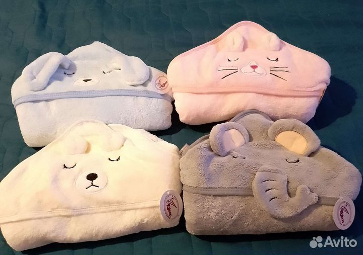 Полотенце - плед детское с уголком