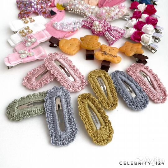 Детские заколки, повязки