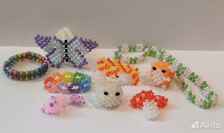 Амигуруми из чешского бисера