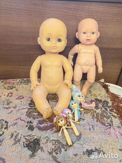 Пупсы пакетом бу