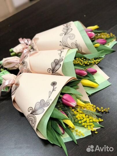 Букеты к 8 марта