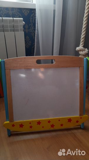 Доска для рисования маркером и мелом