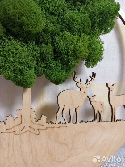 Зелёное панно (2727)