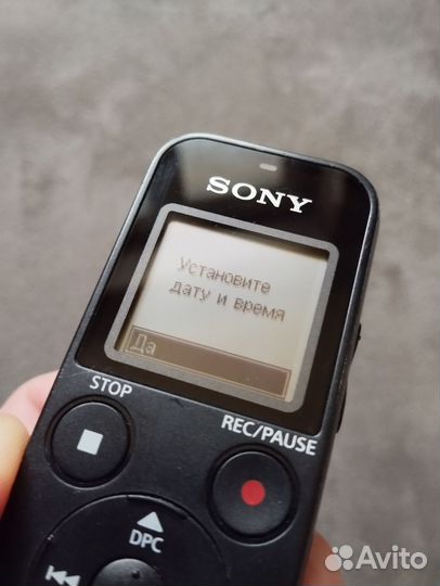 Диктофон sony