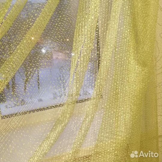 Тюль сетка, готовые комплекты