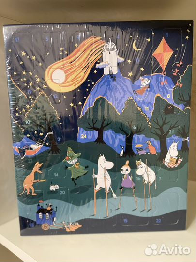 Moomin Адвент календарь Муми-Тролль