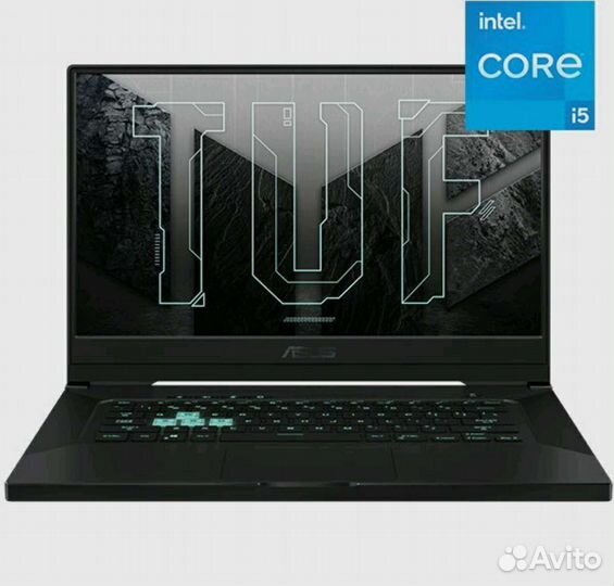 Игровой ноутбук asus TUF F15, 16/512, RTX3050, i5