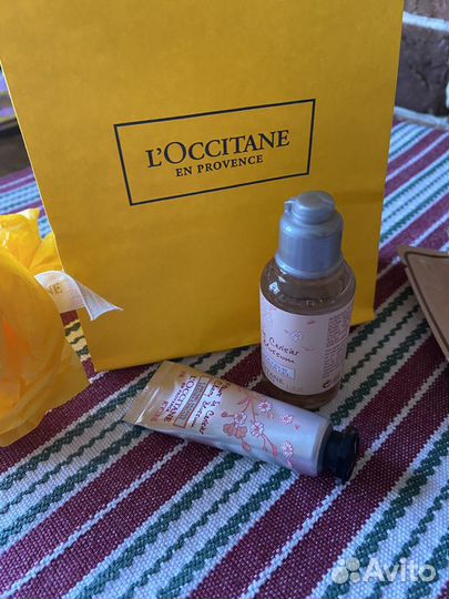 Loccitane наборчик, Srichand помада, маска keratin