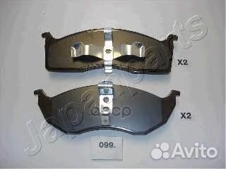Колодки передние дисковые chrysler Voyager 95