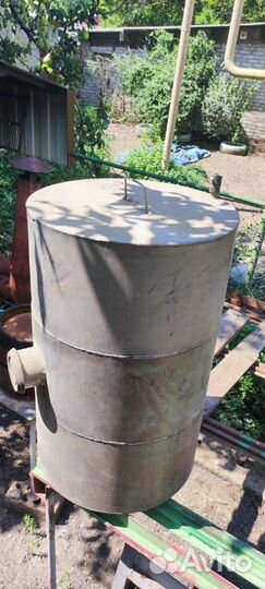 Бочка титановая 200 литров, ёмкость под душ