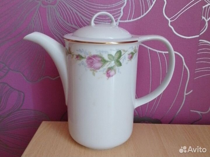 Чайник заварочный фарфоровый гдр