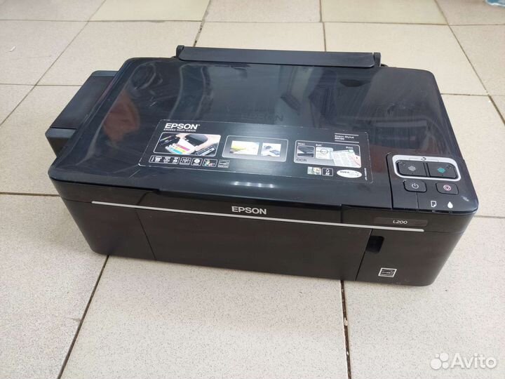 Мфу Epson l200 с снпч
