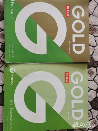 Gold B2. Учебник и рабочая тетрадь по английскому