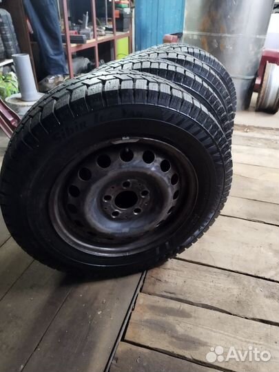 Зимние колёса на Мерседес Вито