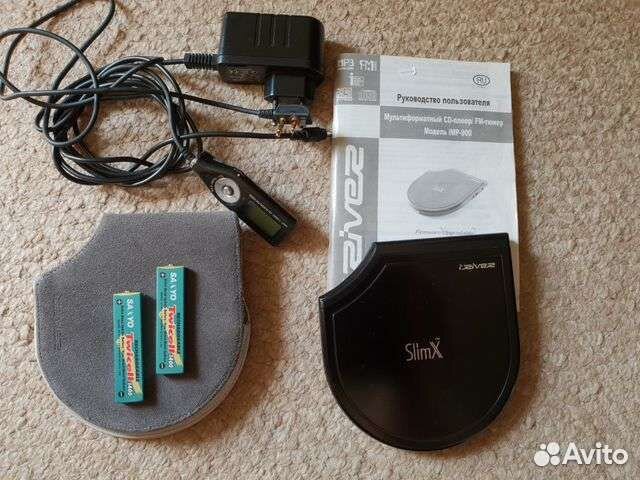 CD-MP3 Плеер Slimx iRiver iMP-900 FM-Тюнором