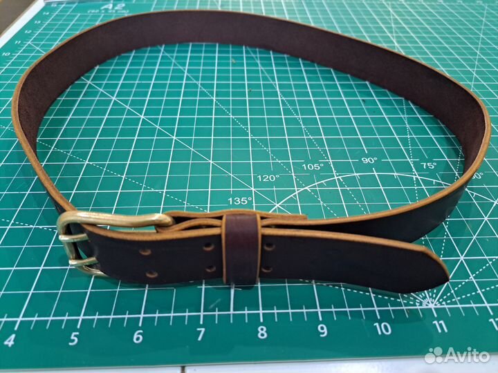 Ремень кожаный новый