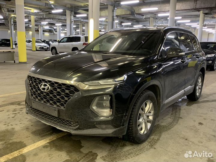 Hyundai Santa Fe 2.2 AT, 2018, 94 701 км