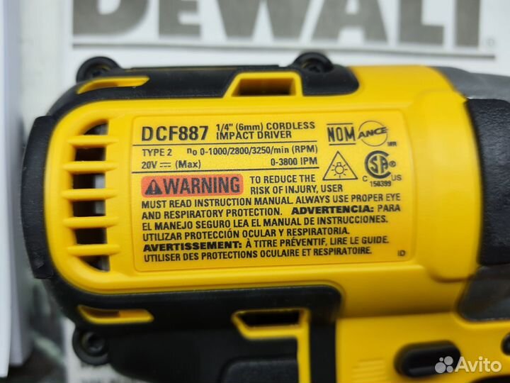 Шуруповерт DeWalt DCF887, DCD791, DCD999 оригинал