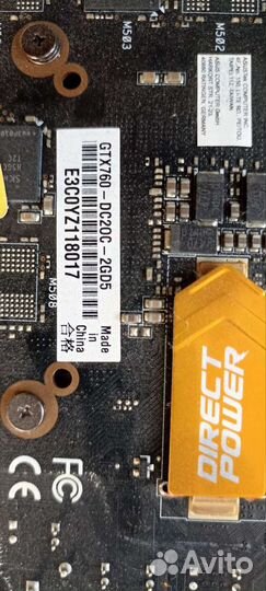 Видеокарта GTX760
