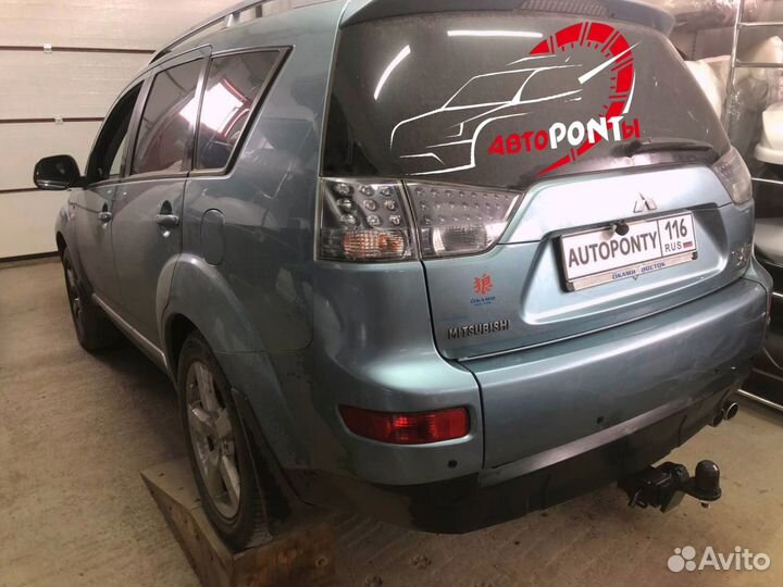 Фаркоп Mitsubishi Outlander XL под квадрат