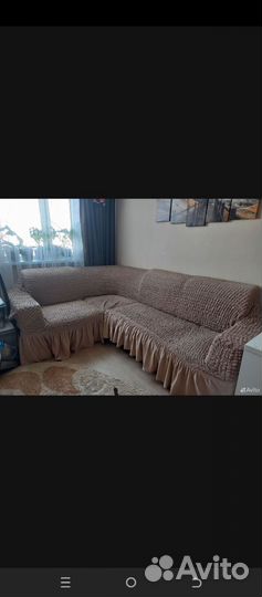 Большой угловой диван раскладной бу