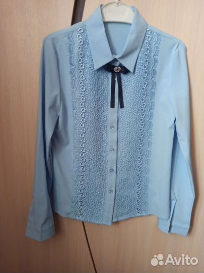 Блузка школьная для девочки 134 размер