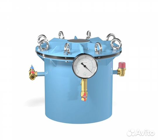 Мановакуумная камера на 22 литра до 4.5 бар