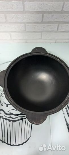 Казан чугунный 8 литров