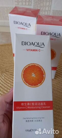 Очищающая пенка для умывания с Витамином С