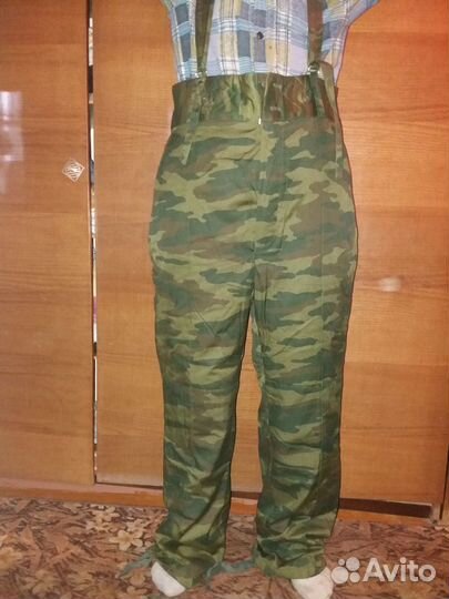 Камуфляжные штаны зимние