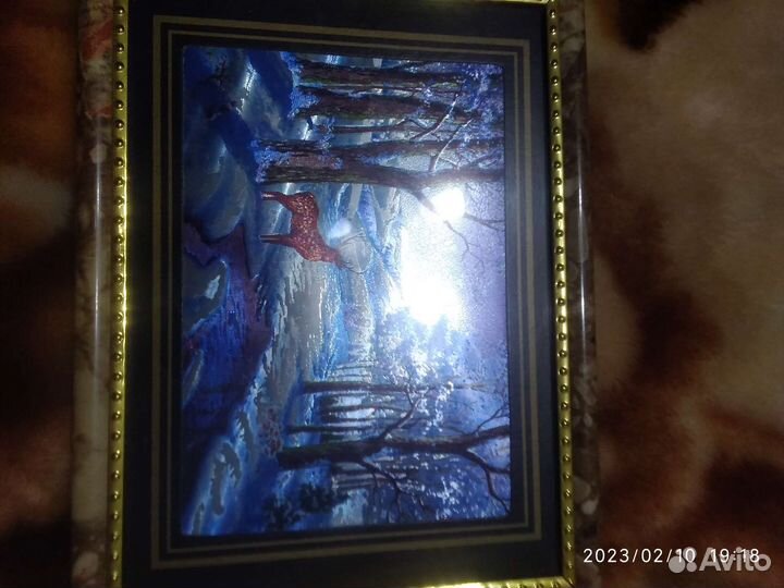 Картина на металле