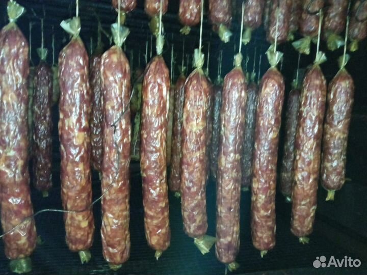 Домашняя колбаса и сервелат