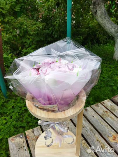 Съедобные букеты из зефира