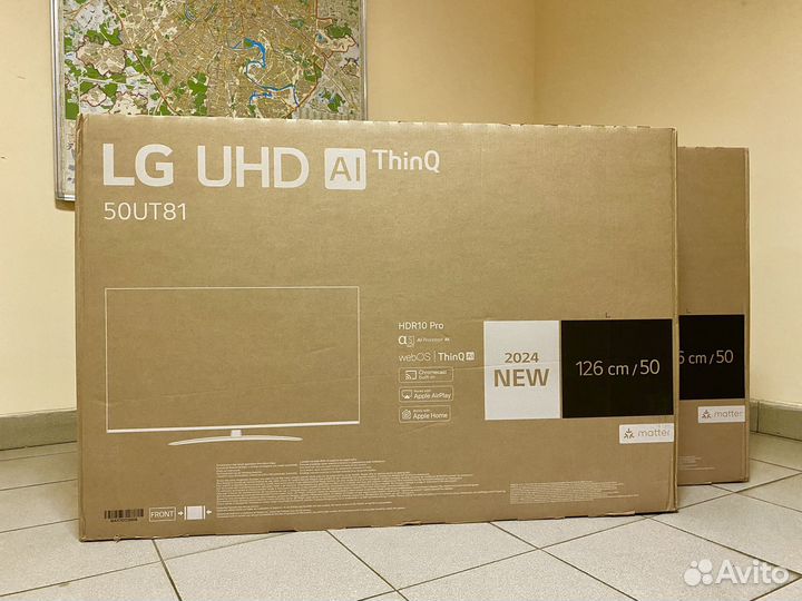 Телевизор LG 50 4K 50UT81006LA аэропульт 2024