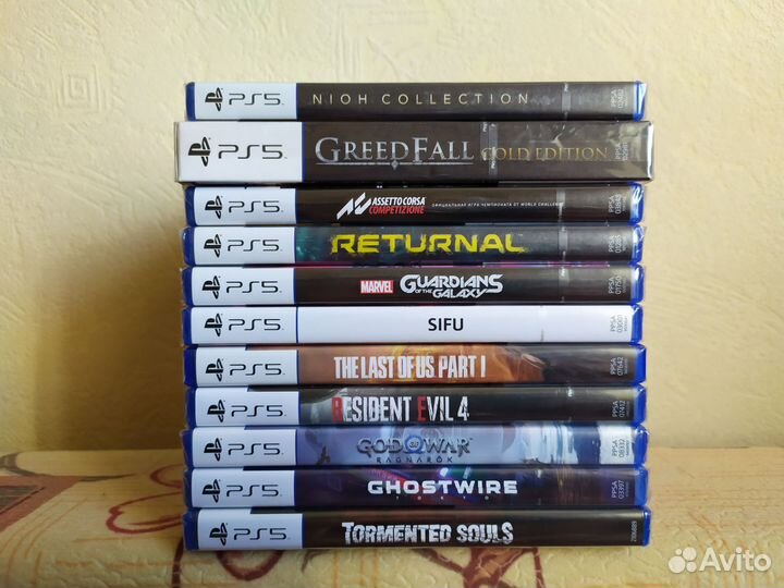 Игры, диски для PS5, PlayStation 5 (новые)