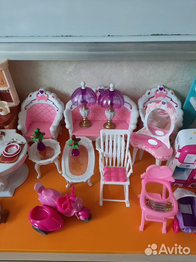 Мебель для кукол барби