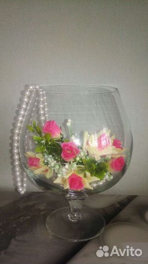 Ваза в виде бокала