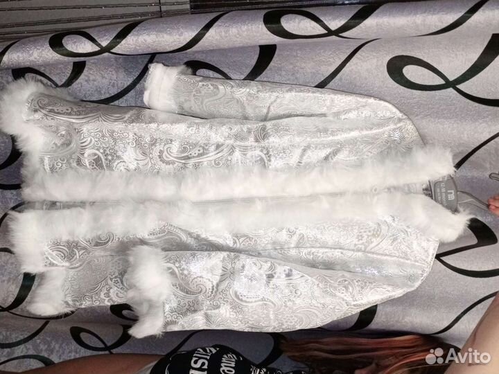 Костюм Снегурочки для девочки 140