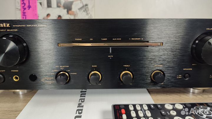 Интегральный усилитель Marantz PM-6001. Japan