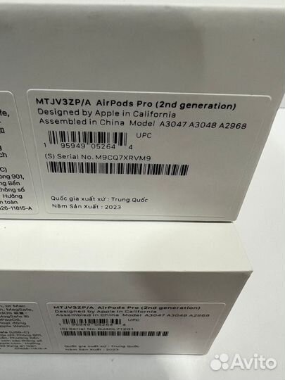 Наушники apple airpods pro 2 mtjv3 (USB-C)
