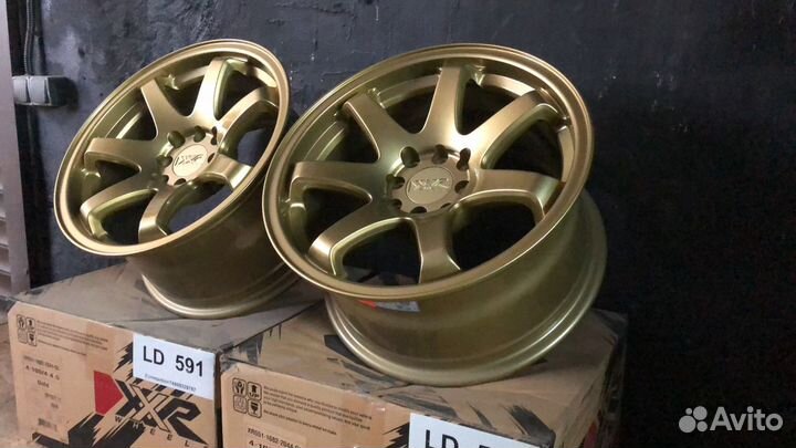 XXR 551 16x8 ET21 4x100/114.3 Gold