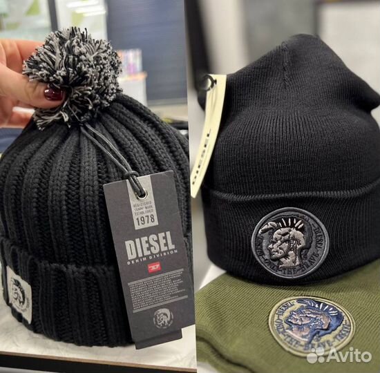 Мужская шапка diesel