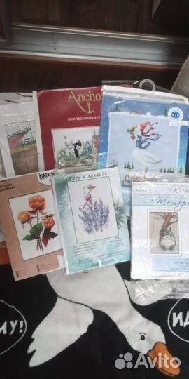 Вышивка крестом остатки наборов