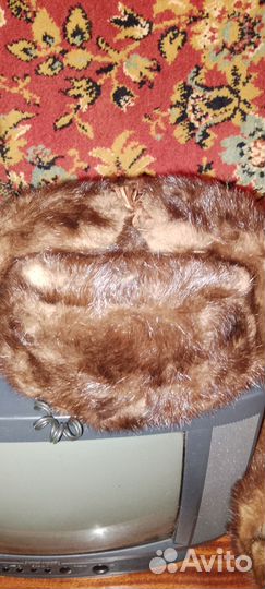 Норковая шапка мужская новая 59